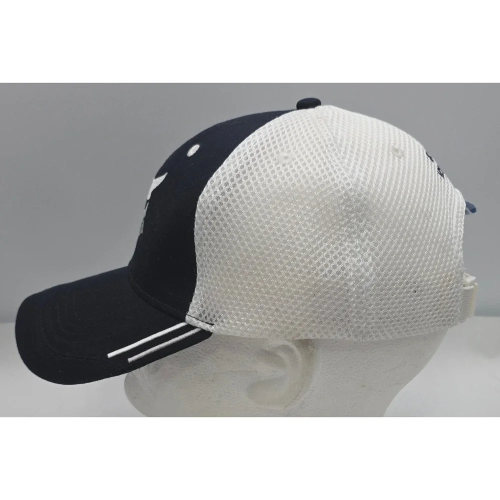 Cap America Golf Trucker Hat Navy Blue Bobcat Iowa City Cap